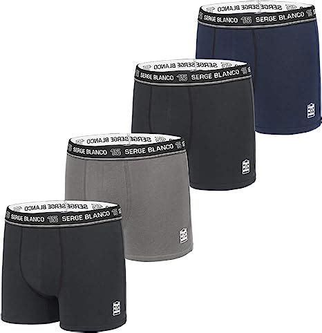 Serge Blanco Cale On Homme Coton Boxer Homme Ultra Doux Maille A R E