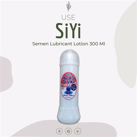 Jual Siyi Semen Lubricant Lotion Pelumas Dewasa Pria Wanita Gel Pelicin