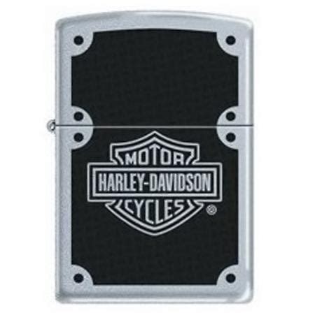 Harley Davidson Motorcycles Carbon Fiber Street Chrome Is A Zippo