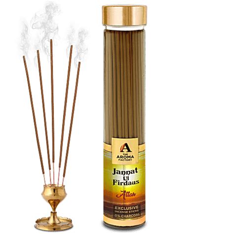 Buy The Aroma Factory Incense Sticks Agarbatti Jannat Ul Firdaus