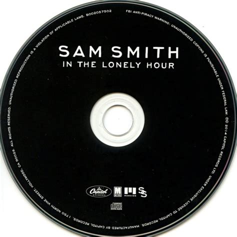 Sam Smith In The Lonely Hour Deluxe Edition