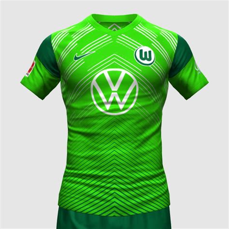 Vfl Wolfsburg Home Concept Fifa Kit Creator Showcase