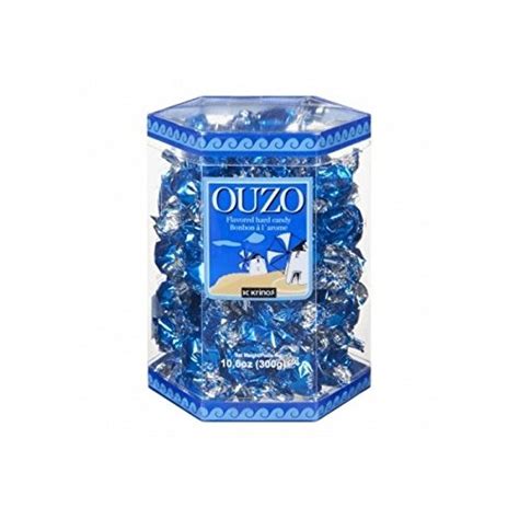 Krinos Ouzo Candy Greek Favorite Licorice Flavored Treat