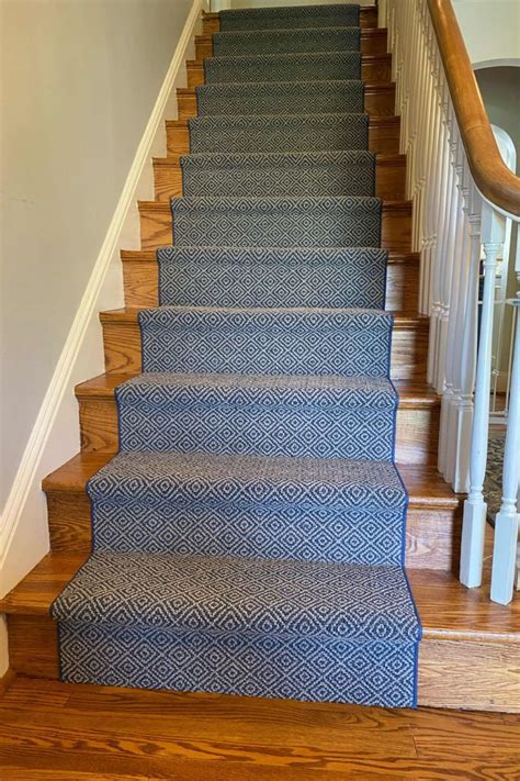 Carpet Runner With Wood Exposed On Sides Shown Here Is Anderson Tuftex