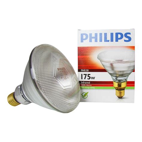 Philips PAR38 IR 175W E27 230V Red Any Lamp