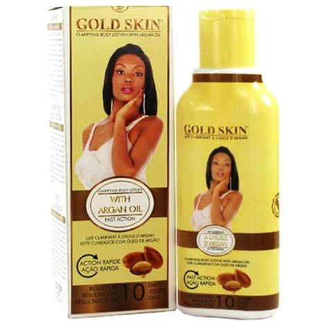 Buy Gold Skin Clarifying Body Lotion With Argan Oil 250ml Online In UAE