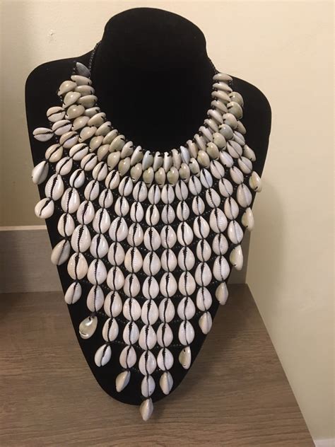 Cowrie Shell Made Necklace Wedding Necklace Cowrie Necklace