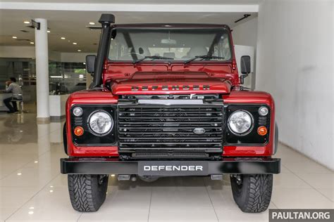 Land Rover Defender – final commemorative edition of 12 units introduced in Malaysia, three ...