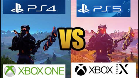 Fortnite Graphics Comparison Ps4 Xbox One Vs Ps5 Xbox Series X 60