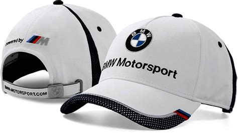 Bmw Motorsport Baseballkappe Unisex Weiß Und Blau Amazonde Bekleidung