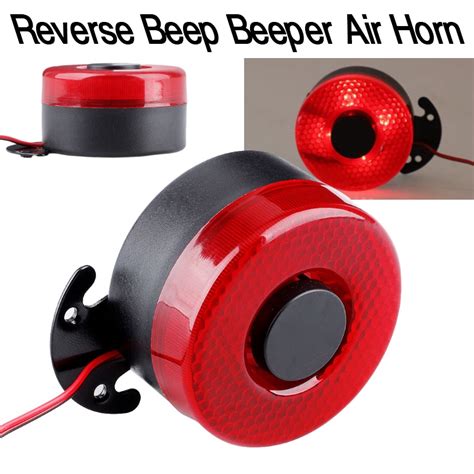 12V 24V Reverse Beeper Horns Auto Warning Back Up Car Reversing