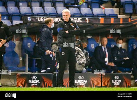 GENK BELGIO 4 NOVEMBRE David Moyes Del West Ham United Durante Il