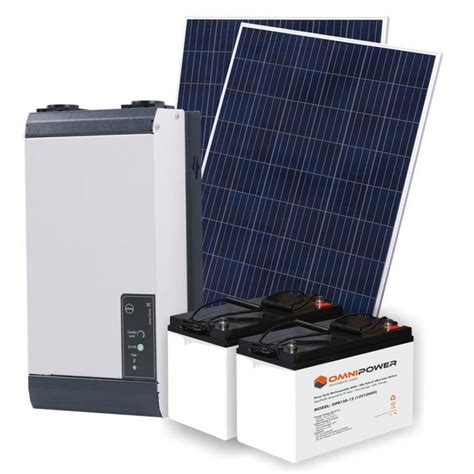 1kW Off-Grid Solar Kit – Lithium-Ion Batteries – Proximate Solar