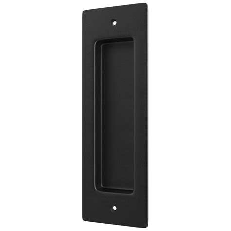 Buy Winsoon 6 12 Flush Pull Handles Matte Black Rectangular Recessed Invisible Flat Finger