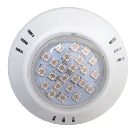 Refletor Power Led 5w Abs Rgb Rosca 1 2 Frente Baixa Parcelamento Sem