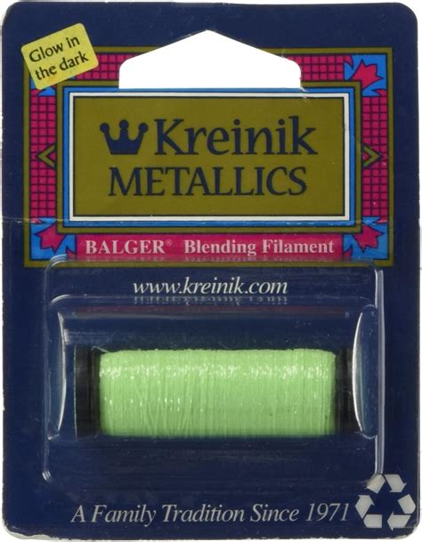 Kreinik Blending Filament 50m Metallic Thread For Sewing 55 Yard Glow