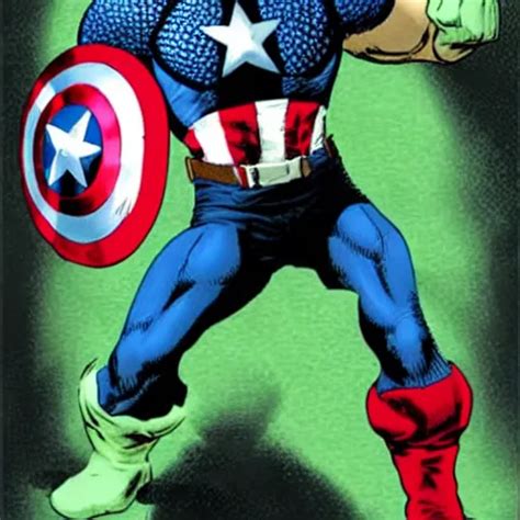 Captain America As Hulk Stable Diffusion Openart