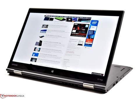 Lenovo Thinkpad X Yoga Serie Notebookcheck Externe Tests