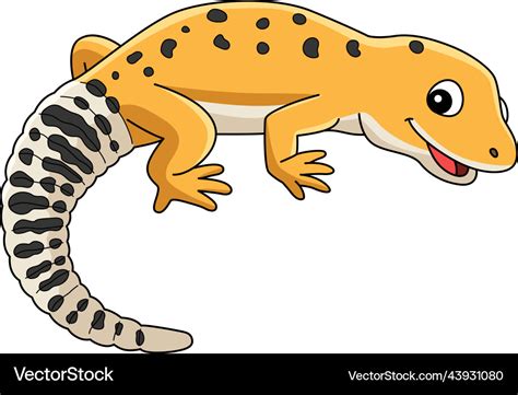 Leopard Gecko Cartoon