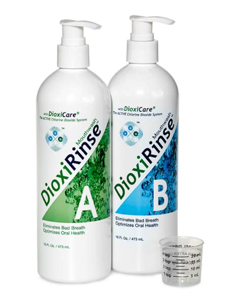 DioxiRinse Chlorine Dioxide Mouthwash Mouth Sores, Mouth Rinse, Biofilm ...