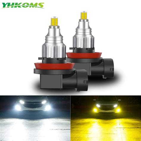 YHKOMS H8 H11 Led HB4 9006 HB3 9005 H16 H7 1200LM