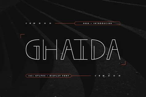 Ghaida Font By Infernotype3 · Creative Fabrica