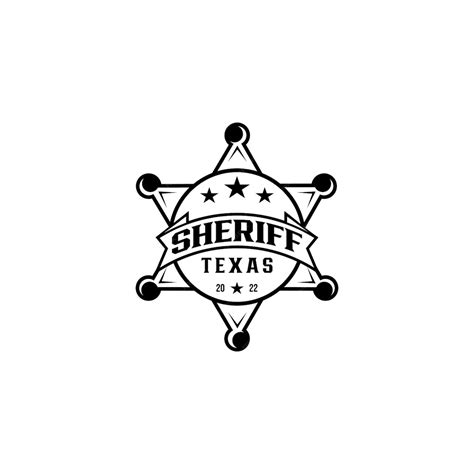 Premium Vector Vintage Sheriff Logo Design