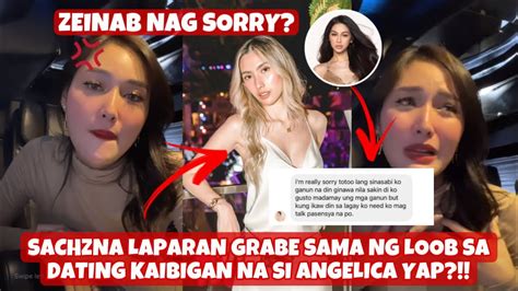 SACHZNA LAPARAN GALIT KAY ANGELICA YAP AKA PASTILLAS GIRL ZEINAB NAG