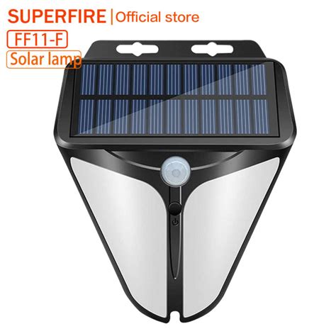 Superfire Ff11 F Solar Wall Lamp Led Human Body Induction Lamp Lazada Ph