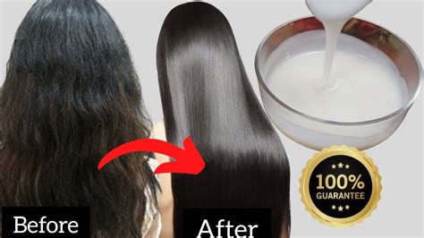 Just 1 Use Can Straighten Hair Permanently Results Same Like Keratin Or