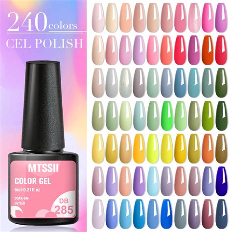 Mtssii Nail Gel Polish Nude Vernis Semi Permanent Nail Art Manicure