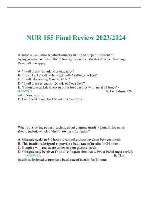 Nur Final Review Nur Nur Latest