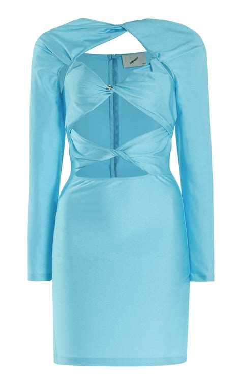 Cutout Jersey Mini Dress By Coperni Moda Operandi In 2022 Mini