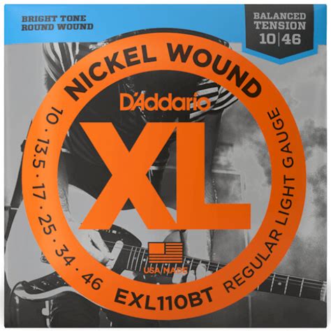 Encordoamento Para Guitarra EXL110BT D Addario Calimaro Instrumentos