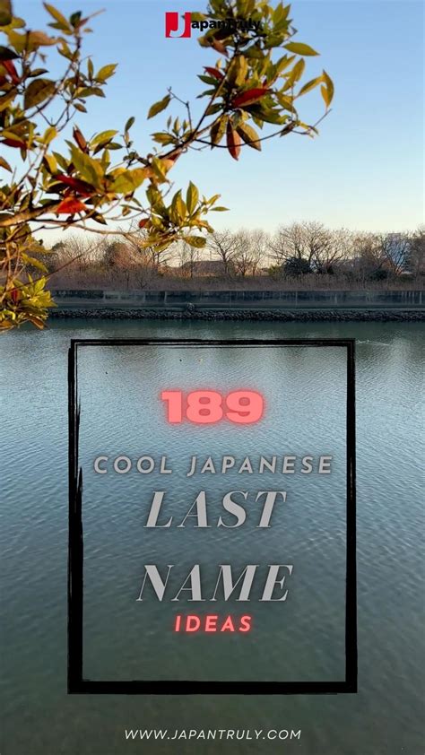 100+ Cool Japanese Last Names and Meanings