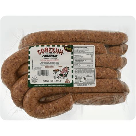 Conecuh Smoked Sausage Original 4 Lb Instacart