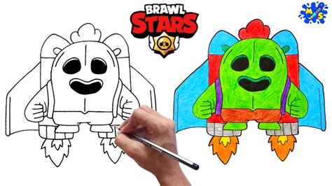 Brawl Stars Ausmalbilder Dark Lord Spike Comment Dessiner Des 8296