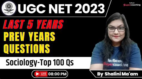 Ugc Net 2023 Sociology Classes Previous Papers With Answers Top