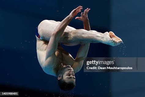 Giovanni Tocci of Team Italy competes in the Men's 1m Springboard... News Photo - Getty Images