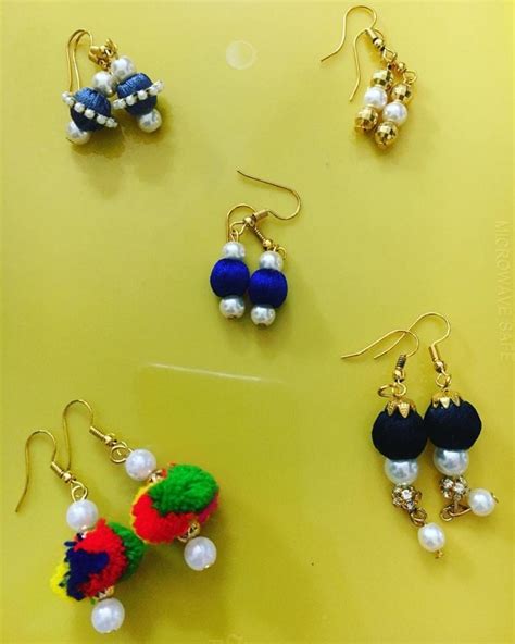 Kinds Of Silk Thread Earrings To Accessorise Your Mehndi Ceremony