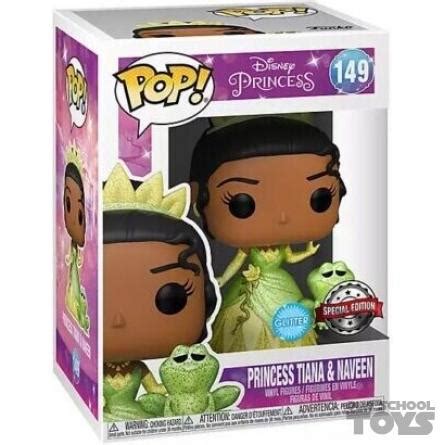 Princess Tiana Naveen Princess And The Frog Pop Vinyl Disney Funko