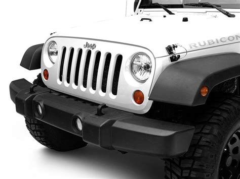 Redrock Jeep Wrangler Hood Catch Kit Black Aluminum J