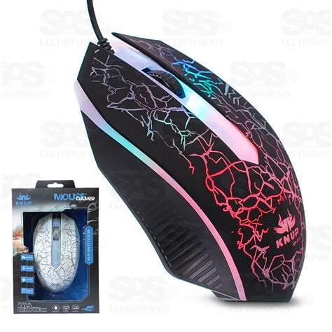 Mouse Ptico Fio Usb Dpi Knup Kp Mu