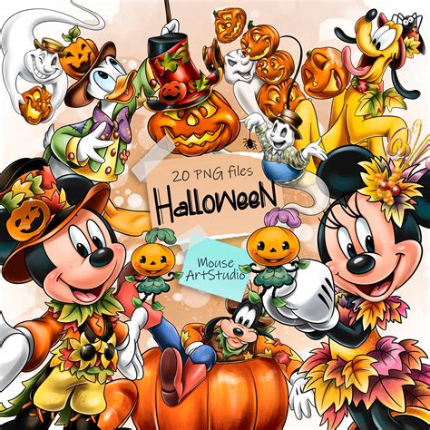 Disney Happy Halloween Clip Art