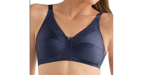 SOUTIEN GORGE BLEU POCHES FAUX SEINS 90B AU 130E FEMINISATION