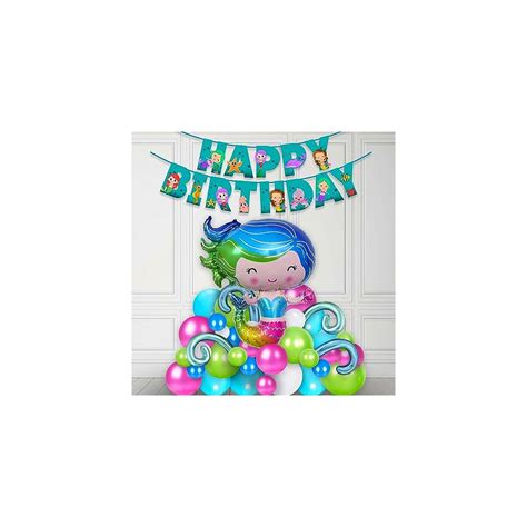 Party Propz Mermaid Theme Birthday Decorations Cute Pcs Birthday