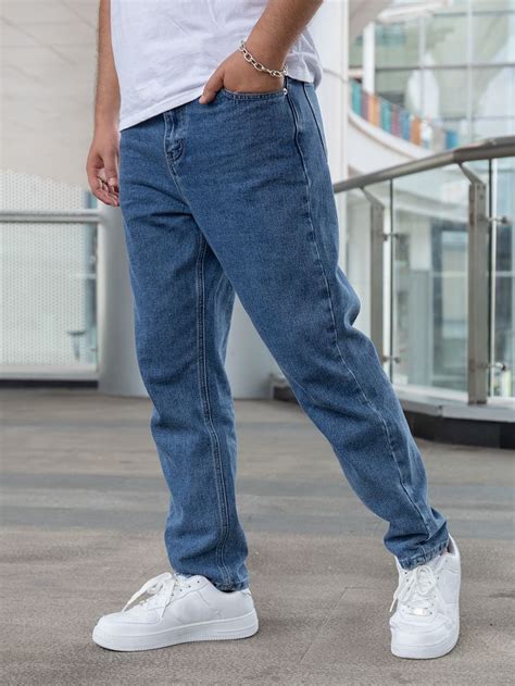 Men Slant Pocket Jeans Blue Jeans Outfit Men Mens Casual Dress