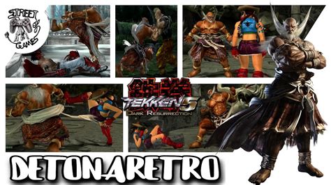 Tekken 5 Dark Resurrection Ps3 2006 Jinpachi Mishima Youtube