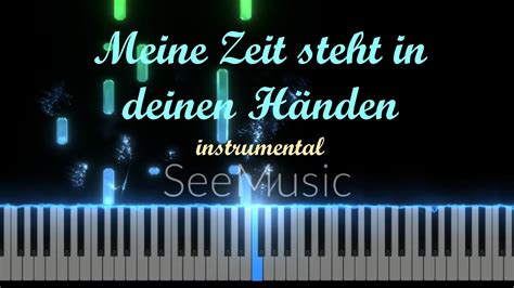 Meine Zeit steht in deinen Händen instrumental Beschreibung lesen