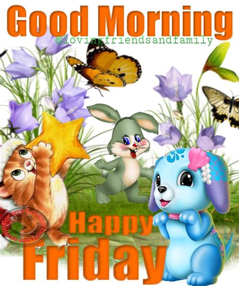 Cute Good Morning Happy Friday Quote Pictures Photos And Images For